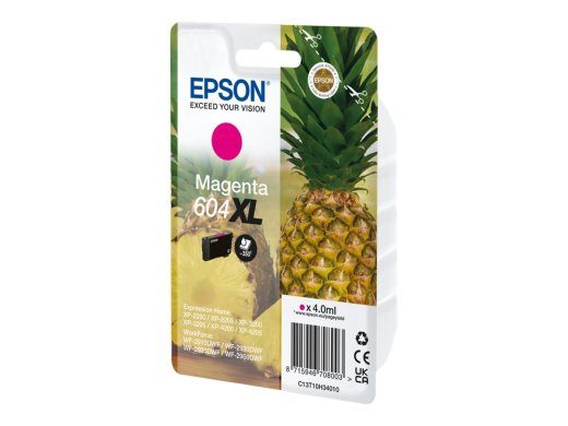 Epson 604XL Magenta 350-lehe kõrge tootlikkusega foto tint