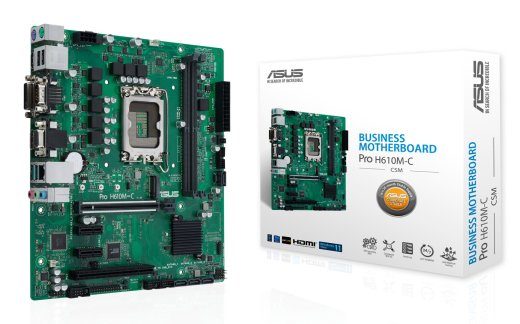 ASUS Pro H610M-C-CSM Intel H610 LGA 1700 Micro ATX Emaplata