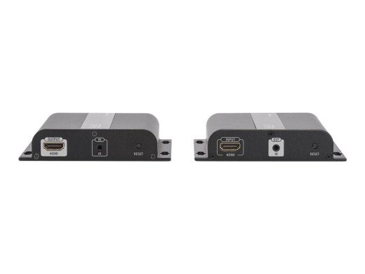 DIGITUS Professional DS-55122 4K HDMI Laiendaja CAT/IP kaudu (Komplekt) Video/Audio/Infrapunalaiendaja