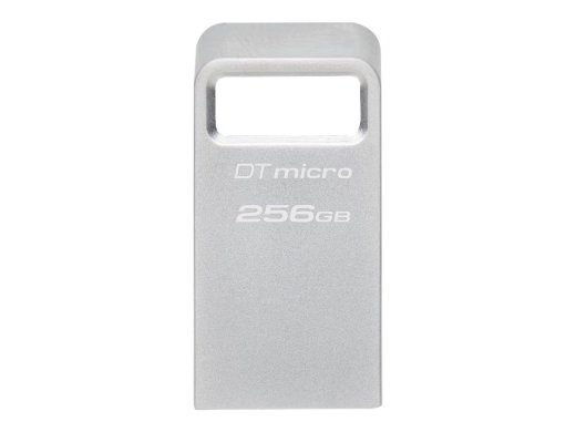 Kingston USB 3.2 Mälupulk DataTraveler micro 256 USB Type-A Hõbe