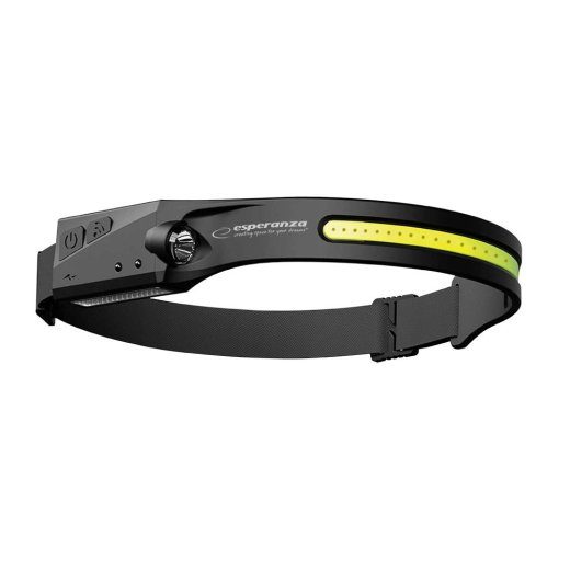 Esperanza EOT067 Black Headband Flashlight LED