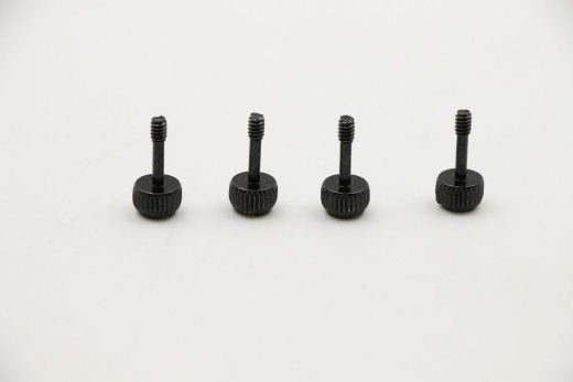 #6-32 thumb screw, 15mm length, black finish