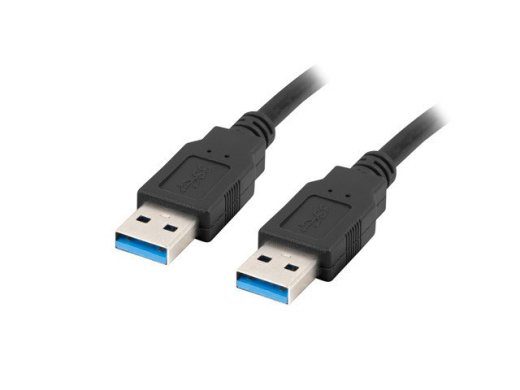 Langberg CA-USBA-30CU-0010-BK 1m USB 3.0 kaabel Must