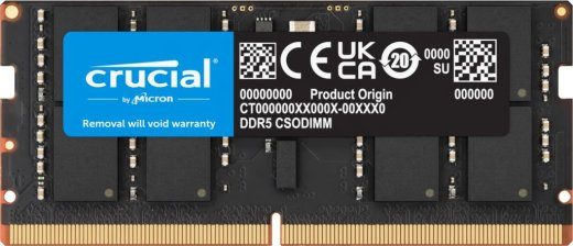 NB MÄLU 32GB DDR5-6400/CT32G64C52CS5 CRUCIAL