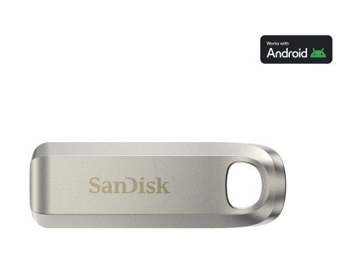 SanDisk Ultra Luxe 1TB USB-C 3.2 Gen 1 Mälupulk Hõbedane