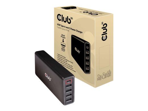 Club 3D CAC-1903EU 111Watt toiteadapter