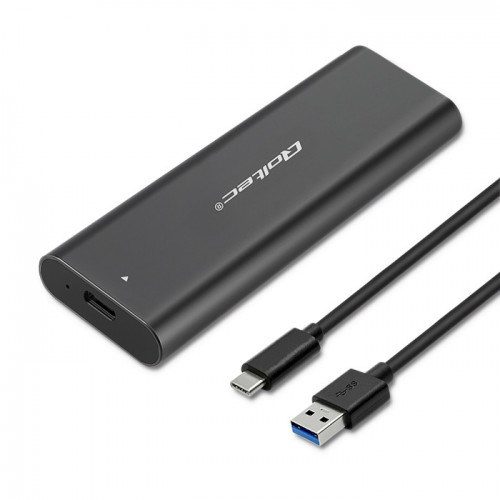 Qoltec 50311 salvestusketaste korpus SSD korpus Must M.2