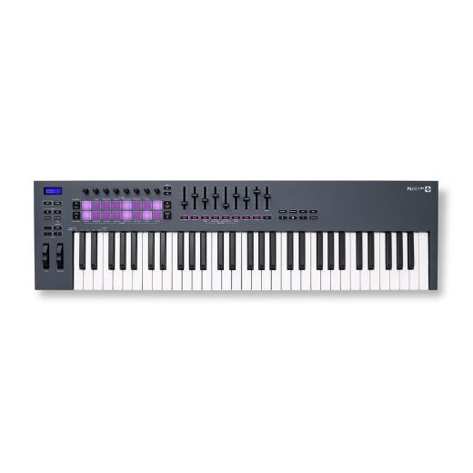 Novation FLKEY 61 MKI - FL Studio tarkvarale pühendatud MIDI klaviatuur, 61 klahvi.