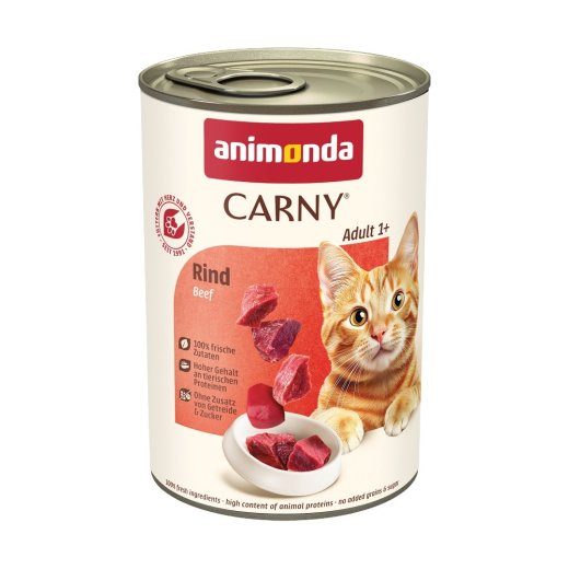 ANIMONDA Carny Adult Mono Beef märgkassitoit - 400g