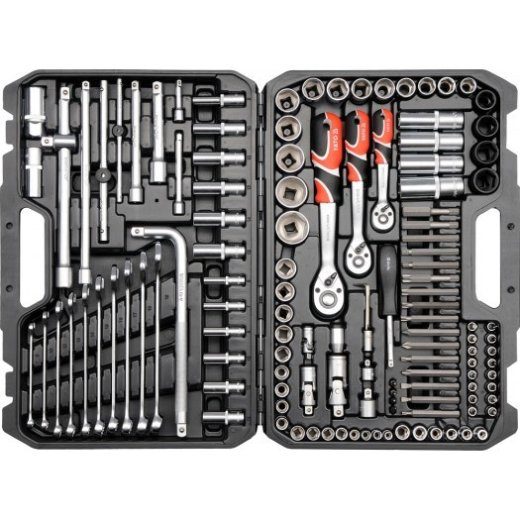 Yato YT-38872 mehhaanika tööriistakomplekt 128 tööriista