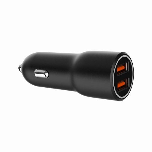 MOBIIL LAADUR AUTO USB 2PORT/TA-UC-A2QC36-CAR-01 GEMBIRD