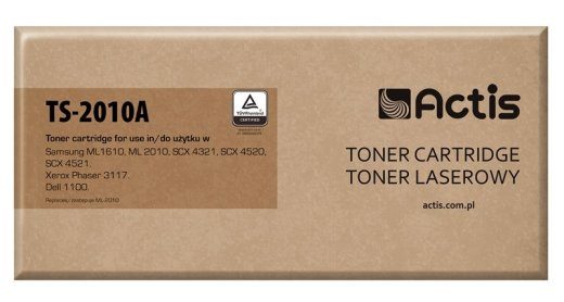 Actis TS-2010A toner (asendus Samsung ML-1610D2/ML-2010D3-le; Standard; 3000 lehekülge; must)