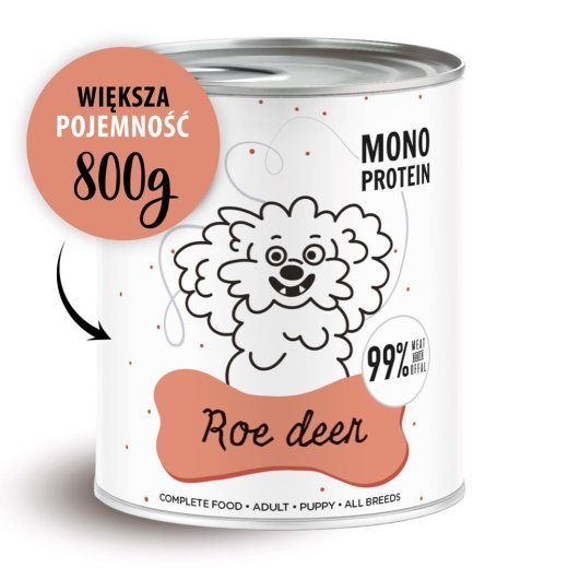 PAKA ZWIERZAKA Pepe Vähikloom - märg koeratoit - 800g