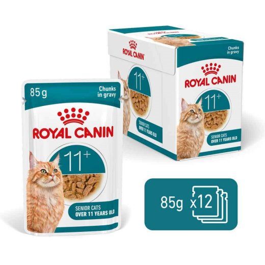 ROYAL CANIN Ageing 11+ Chunks in gravy - märgurkatoit - 12x85g