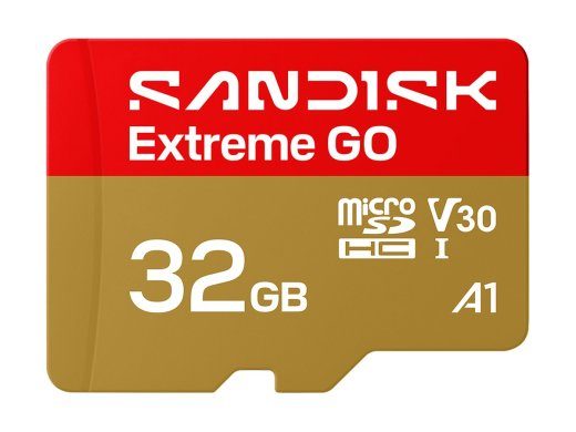 SanDisk Extreme Go 32GB microSDHC UHS-I mälukaart kiirusega 100MB/s