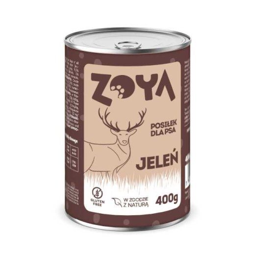 ZOYA Põder - märg koeratoit - 400g