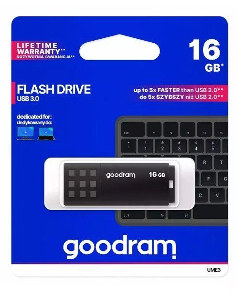 Goodram 16GB UME3 USB 3.0 mälu