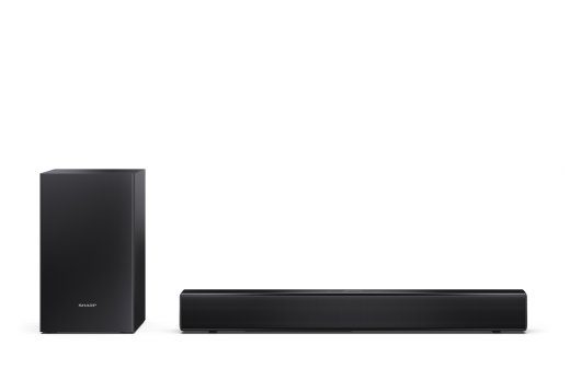 Sharp kompaktne 2.1 heliriba juhtmeva alaheliga HT-SBW121 240 W Bluetooth Juhtmeühendus Must
