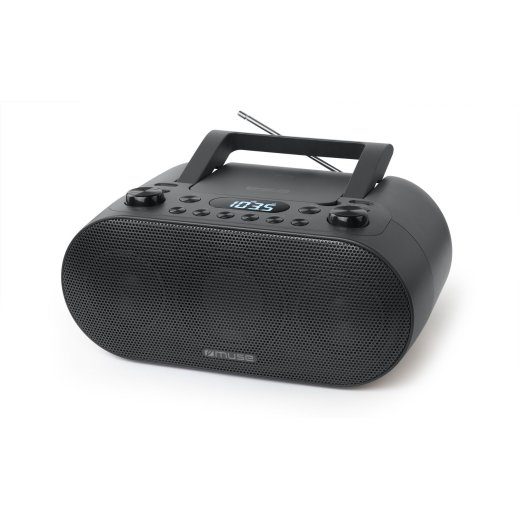 Muse Kaasaskantav Raadio Bluetooth ja USB portiga M-35 BT AUX sisend Must