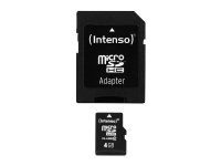 Intenso 4GB Class 10 microSDHC Card 20MB/s