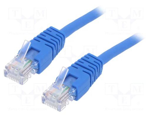 Gembird PP12-5M/B Paigutusjuhe U/UTP Cat 5e RJ45 5m / sinine