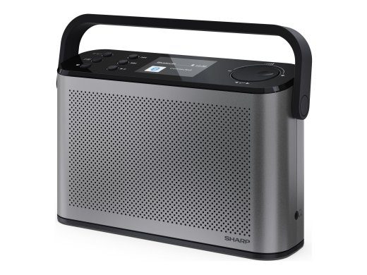 Sharp OSAKA Stereo nešiojamas skaitmeninis radijas DR-P540(GY) USB prievadas Bluetooth FM radijas Belaidis ryšys