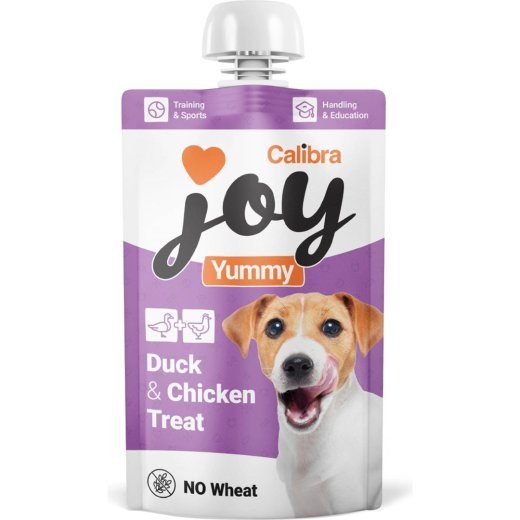 CALIBRA Joy Dog Yummy Duck & Chicken - koera närimisvahend - 100g