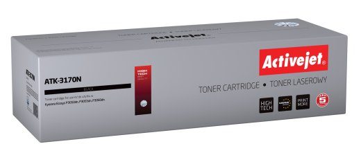 Activejet ATK-3170N toner (asendus Kyocera TK-3170 jaoks; Supreme; 15.500 lehte; must)