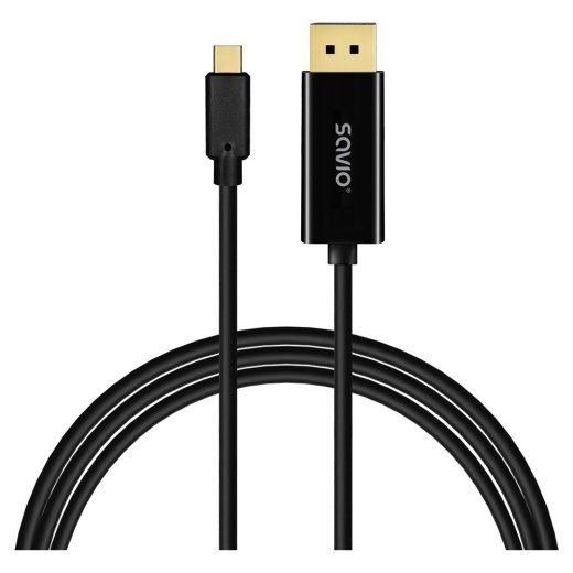 Savio CL-207 USB-kaabel 2 m USB C must