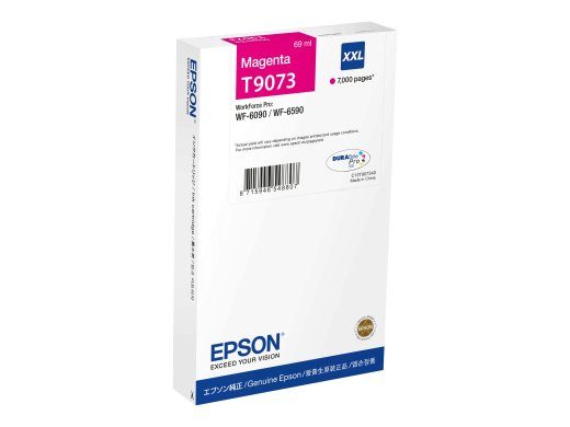 Epson T9073 Magenta 7000 puslapio rašalo strypas