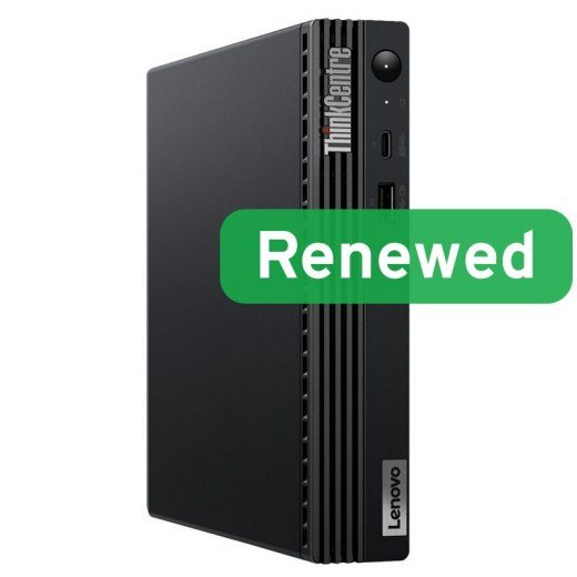 Lenovo Renewed Grade A ThinkCentre M70q Intel Core i5 i5-10400T 8 SSD 256 Intel UHD Graphics 630 Wi-Fi Windows 11 Pro