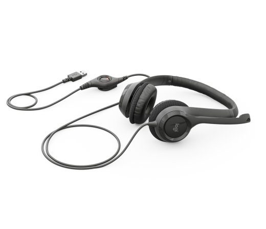 LOGITECH H390 kuuldeaparaat USB must