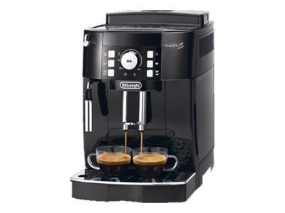 De'Longhi Magnifica S ECAM 21.110.B automaatne kohvimasin Must hõbedaste detailidega