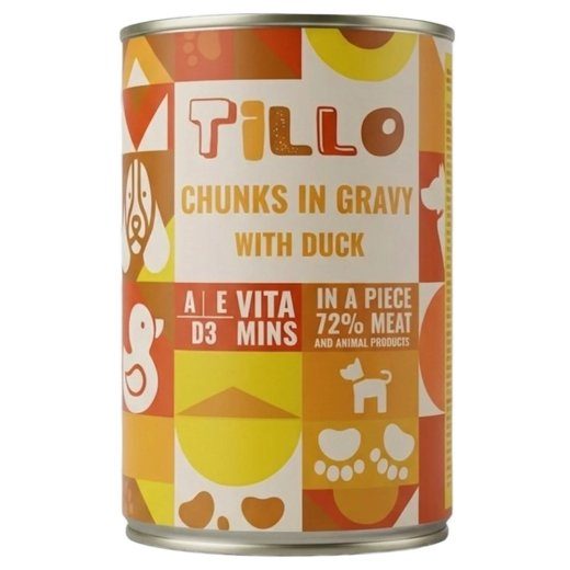 TILLO tükid graasis Anas – märkimunakoeratoit – 415g