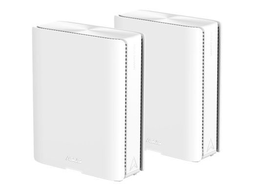 Asus Keturių dažnių WiFi 7 Mesh maršrutizatorius ZenWiFi BQ16 802.11be Iki 25000 Mbit/s Ethernet LAN (RJ-45) prievadai 5 Mesh palaikymas Taip MU-MI...