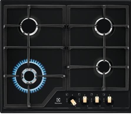 Electrolux EGS6436RK Black Built-in Gas, 4 zones