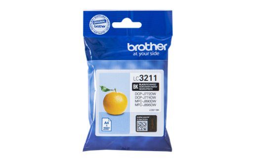 Brother LC 3211BK must 200 lehekülge tint