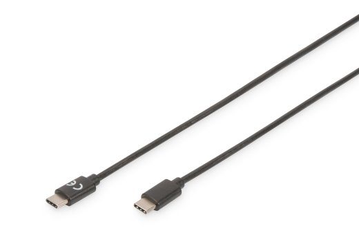 Digitus USB Type-C Connection Cable AK-300138-018-S USB-C to USB-C USB Male 2.0 (Type C)