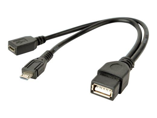 GEMBIRD A-OTG-AFBM-04 kaabel USB OTG AF micro BM + micro BF 0.15 m