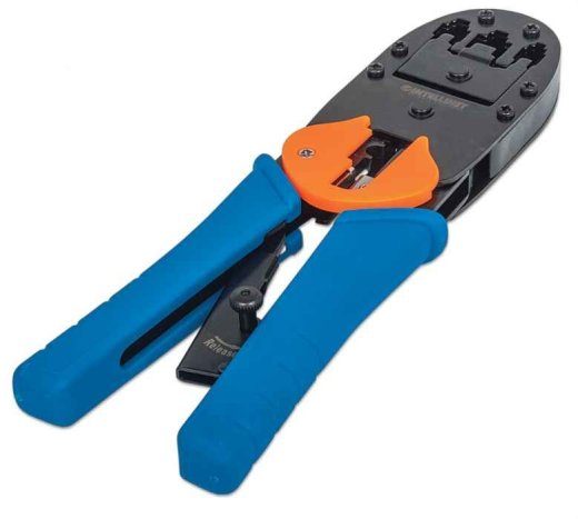 Intellinet Universal Modular Plug Crimping Tool for RJ45, RJ12, RJ11