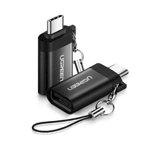 Ugreen 50283 USB C iki USB A adapterius Kabelis Juodas