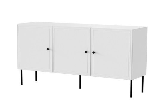3D kommod PALAZZO BIS 151x40x75 valge matt