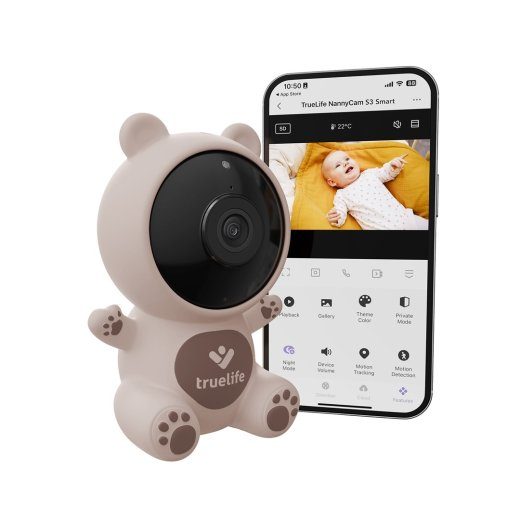 TrueLife NannyCam S3 Smart beebimonitor