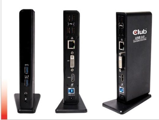 Club 3D CSV-3242HD 11-ühes USB Gen1 Dock