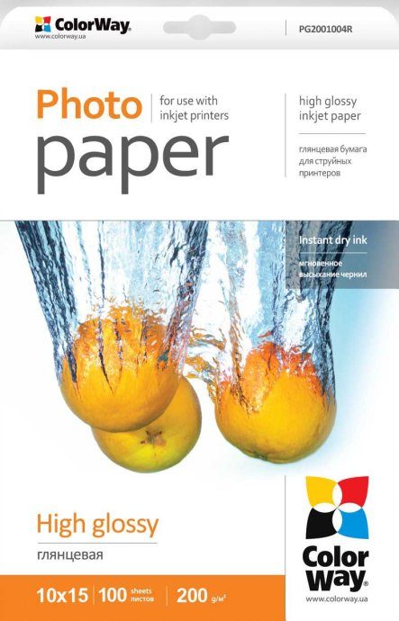 High Glossy Photo Paper 200 g/m² 10x15