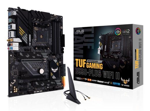ASUS TUF GAMING B550-PLUS WIFI II AMD B550 Socket AM4 ATX eemand
