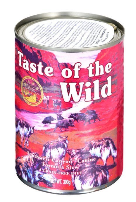TASTE OF THE WILD Southwest Canyon - Märg koeratoit - 390 g