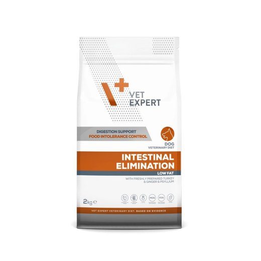 VETEXPERT Veterinary Diet Intestinal Elimination Low fat dry dog food - 2 kg