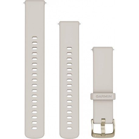 Garmin Venu 3S 18mm kellarihm Garmin Venu 3S jaoks / elevandiluuvalge
