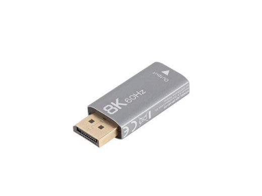 Lanberg Displayport (M) HDMI (F) adapter 8K, Hõbe AD-DP-HD-03